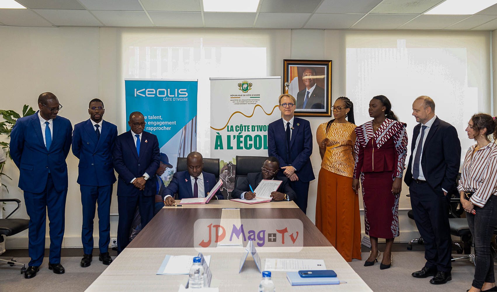 MENAET–KEOLIS : Un partenariat pour former les jeunes aux métiers du métro d’Abidjan