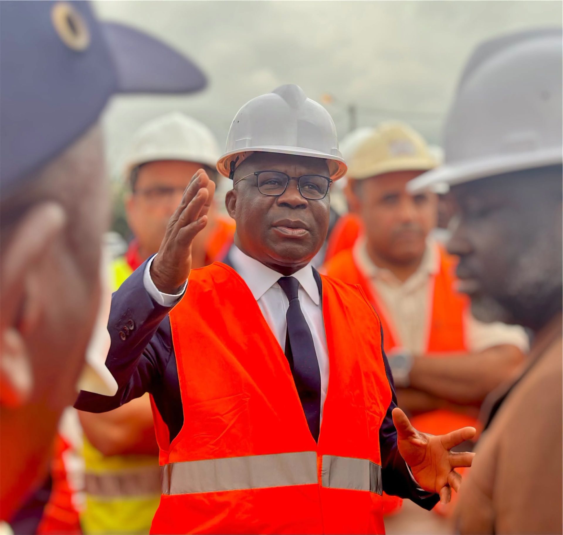 Futur CHU d’Abobo : En visite sur le chantier, Pierre Dimba appelle au respect du délai de livraison