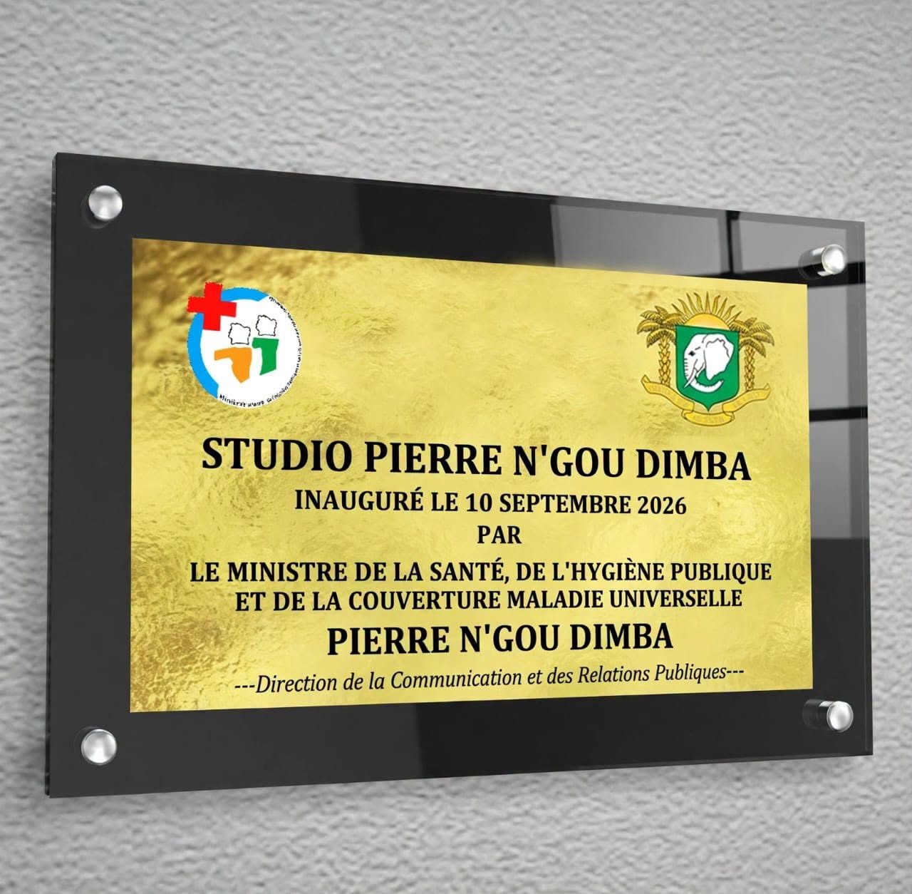 Communication sanitaire : Le « Studio Pierre N’gou DIMBA » ouvre ses portes pour renforcer la visibilité des actions de santé