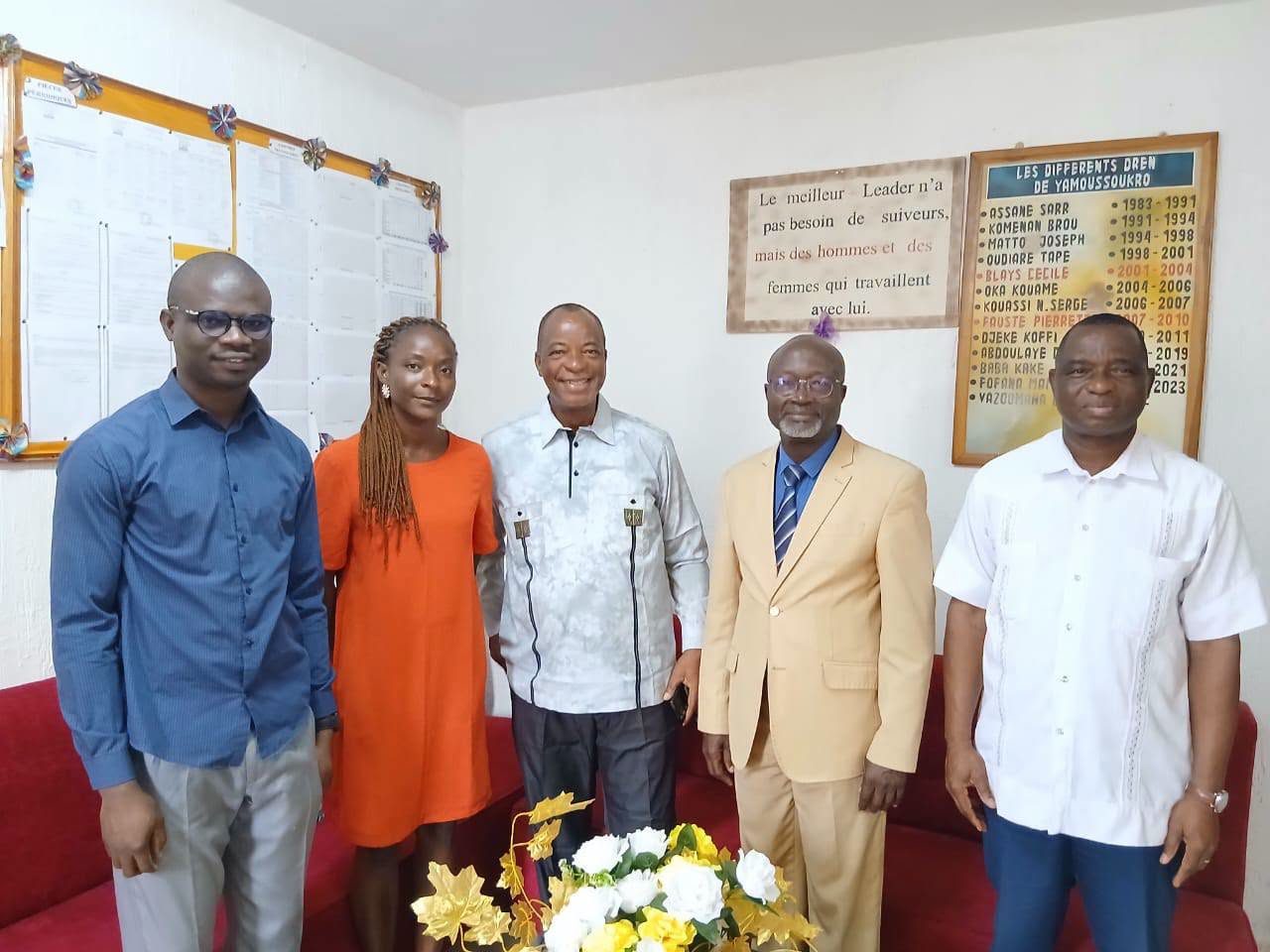 Solidarité éducative : Le Collège privé Bakou équipe la DRENA de Yamoussoukro
