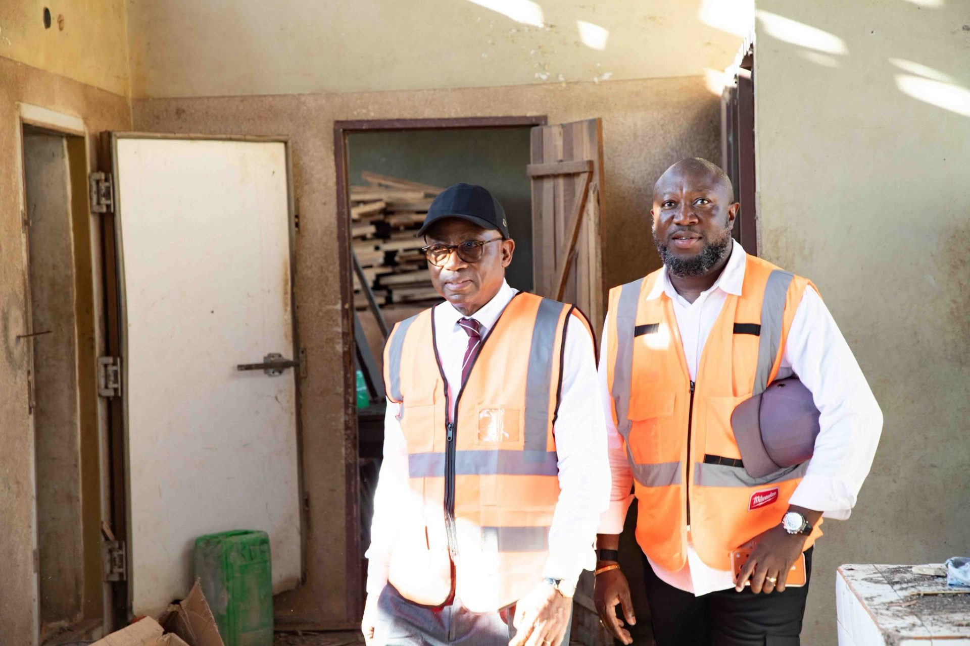 Sakassou : les travaux de réhabilitation du Lycée Moderne Paul Akoto Yao avancent