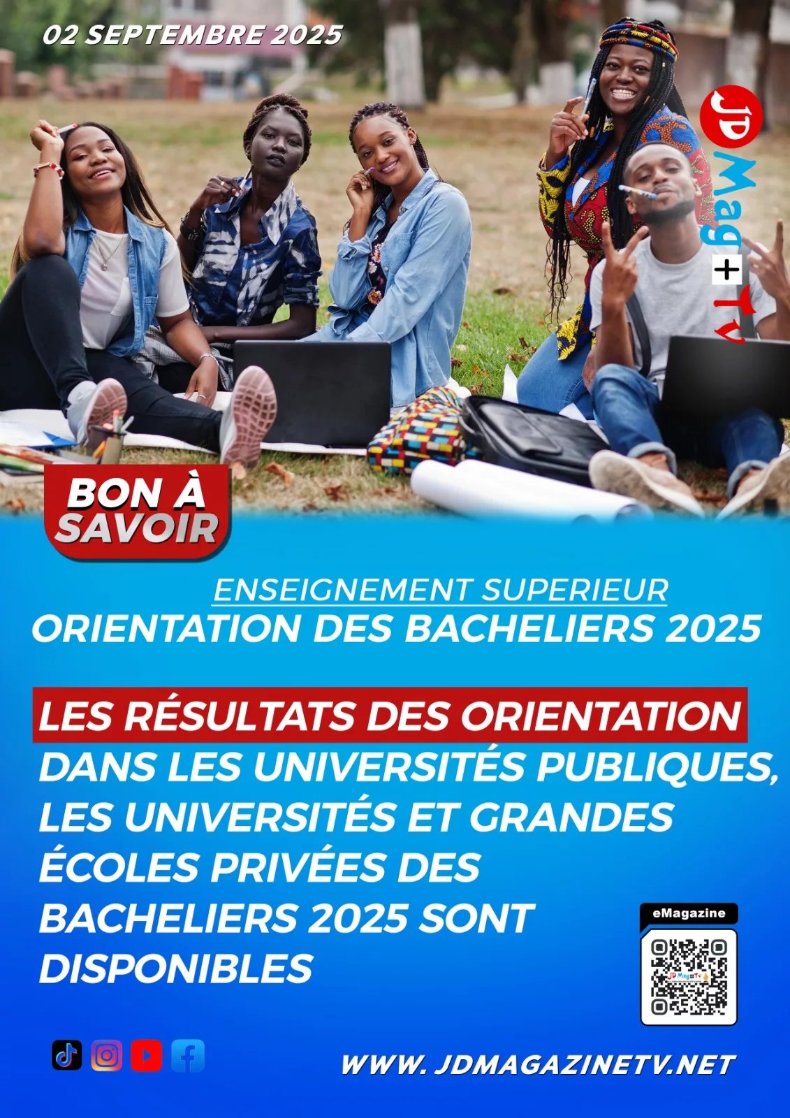 Orientation des bacheliers 2025 / Découvrez les résultats dès maintenant !