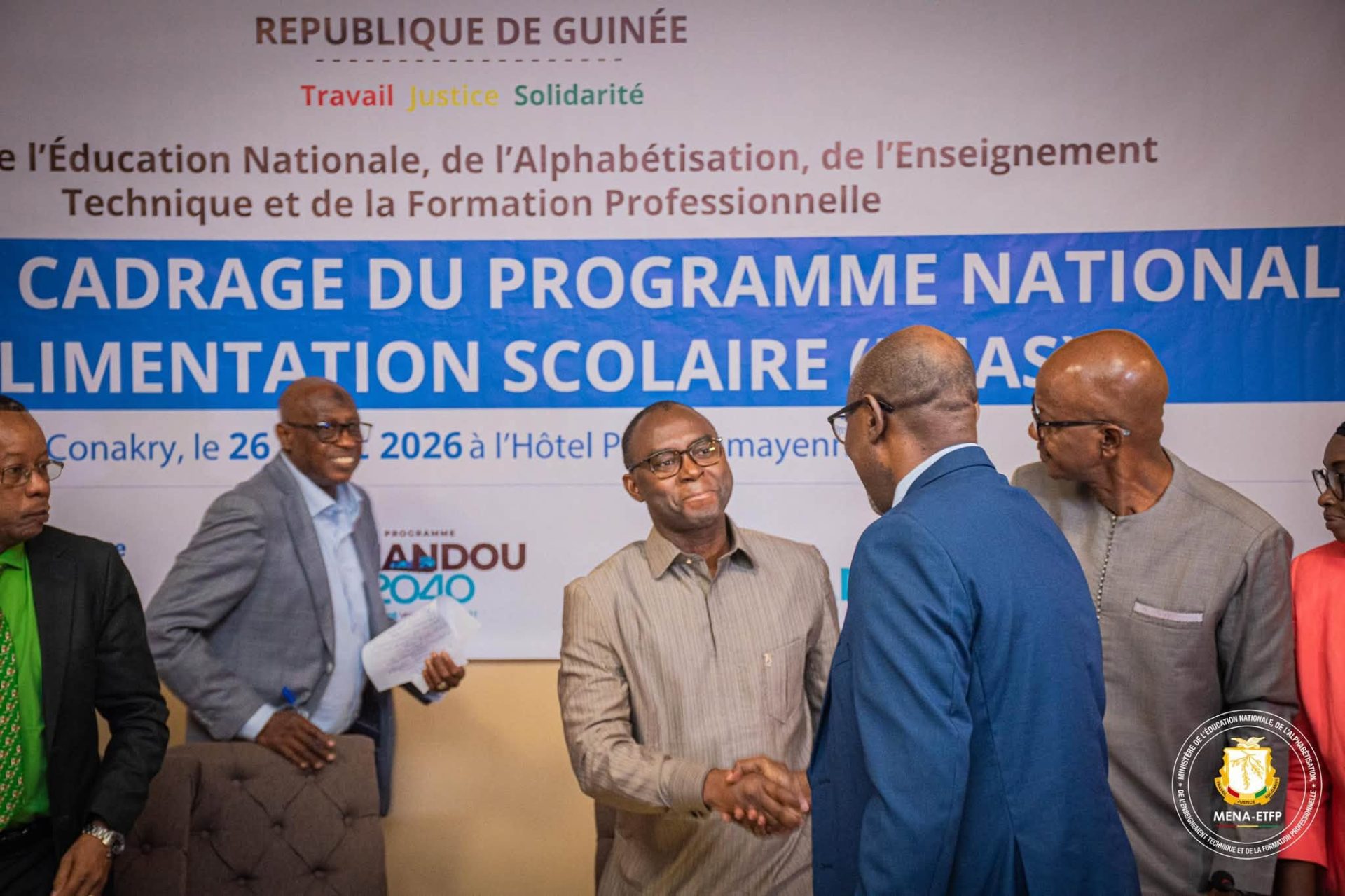 Alimentation scolaire : La Guinée lance l’élaboration de son programme national