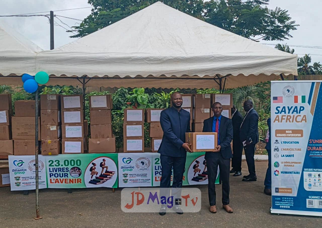 Éducation Nationale : Plus de 23 000 livres pour renforcer la culture de la lecture en Côte d’Ivoire