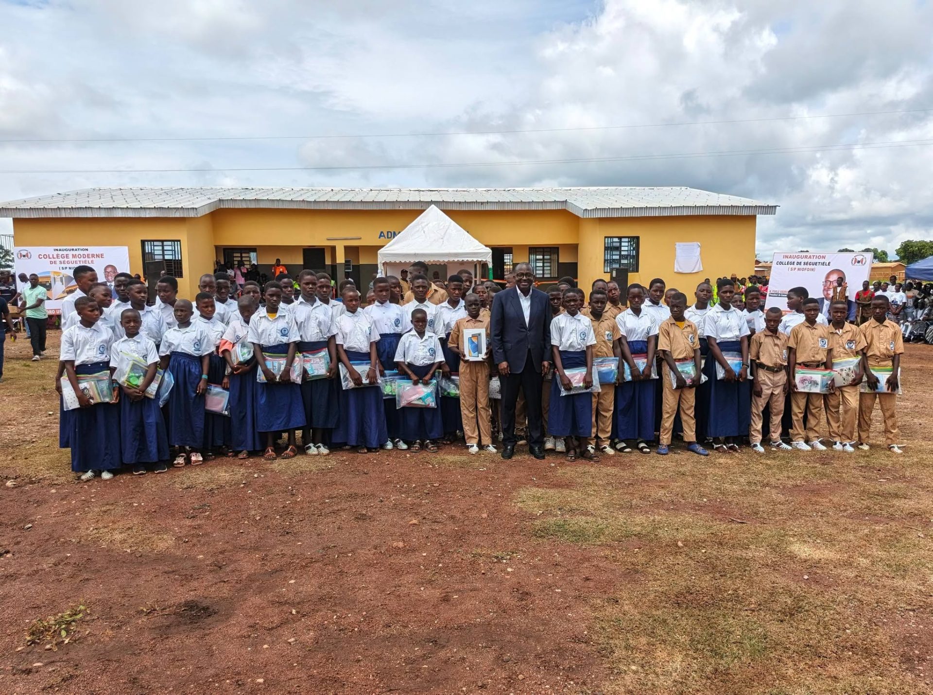 Niofoin : le Collège Moderne de Séguétiélé officiellement réceptionné