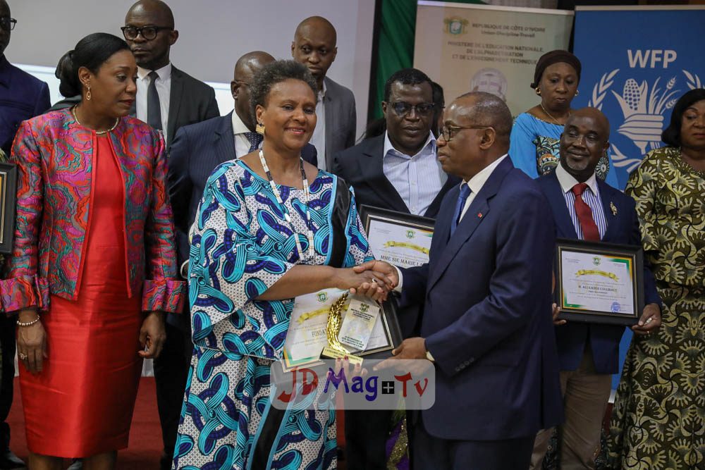 MENAET : Les acteurs de l’alimentation scolaire distingués à Yamoussoukro