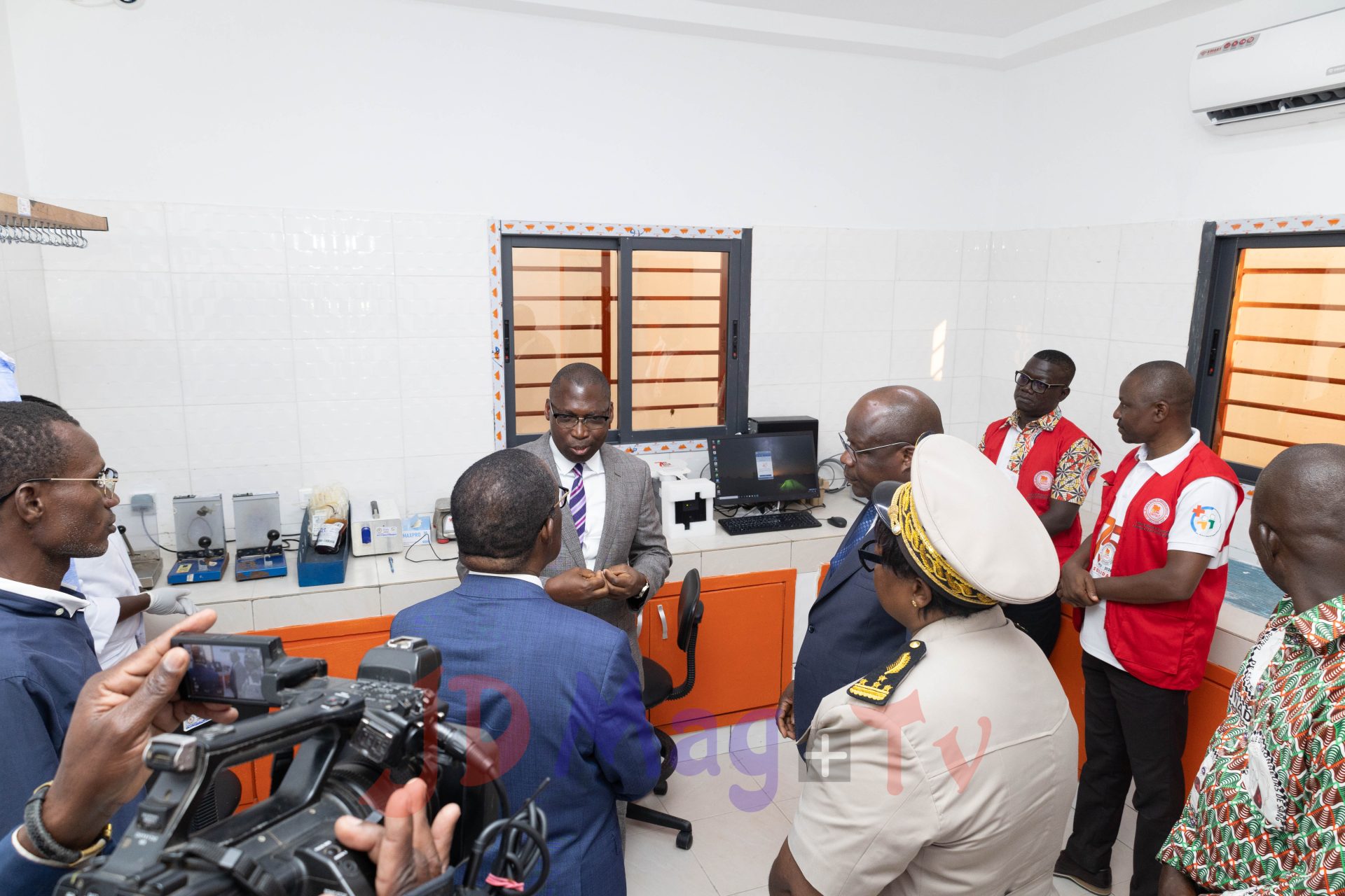 Le CNTSCI renforce son dispositif de transfusion sanguine à Grand-Bassam.