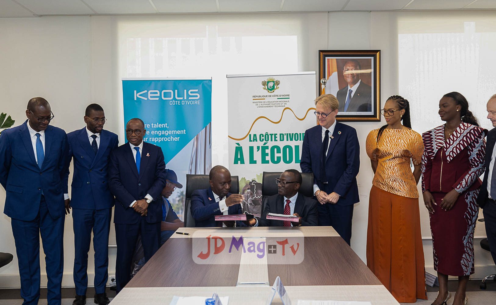 MENAET–KEOLIS : Un partenariat pour former les jeunes aux métiers du métro d’Abidjan