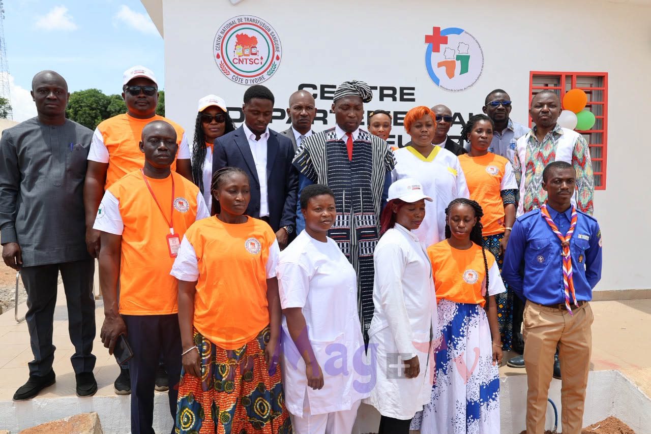 Santé : Un Centre départemental de transfusion sanguine officiellement inauguré à Boundiali