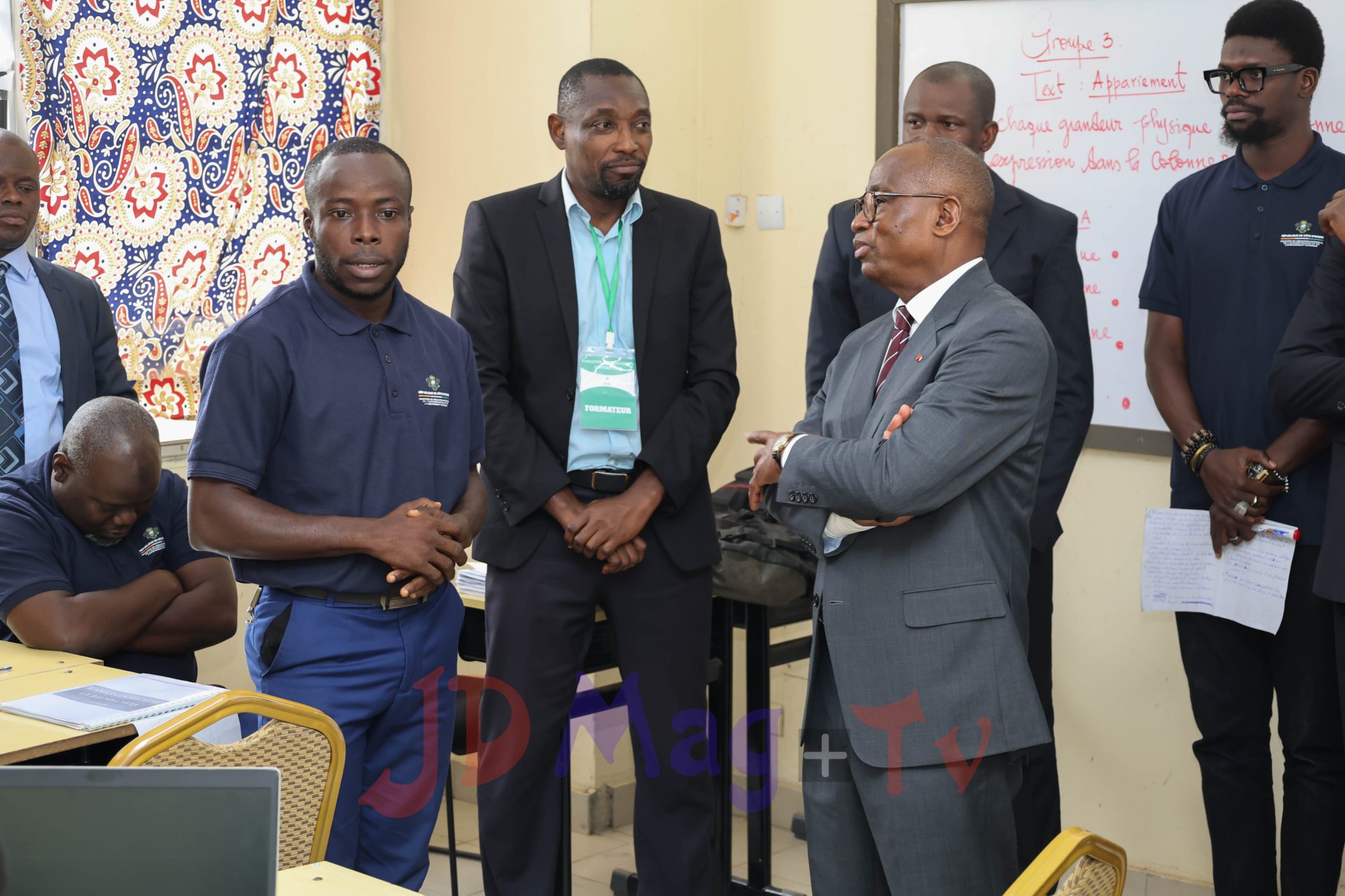 MENAET : le ministre N’Guessan KOFFI au CAFOP supérieur pour renforcer la formation des enseignants