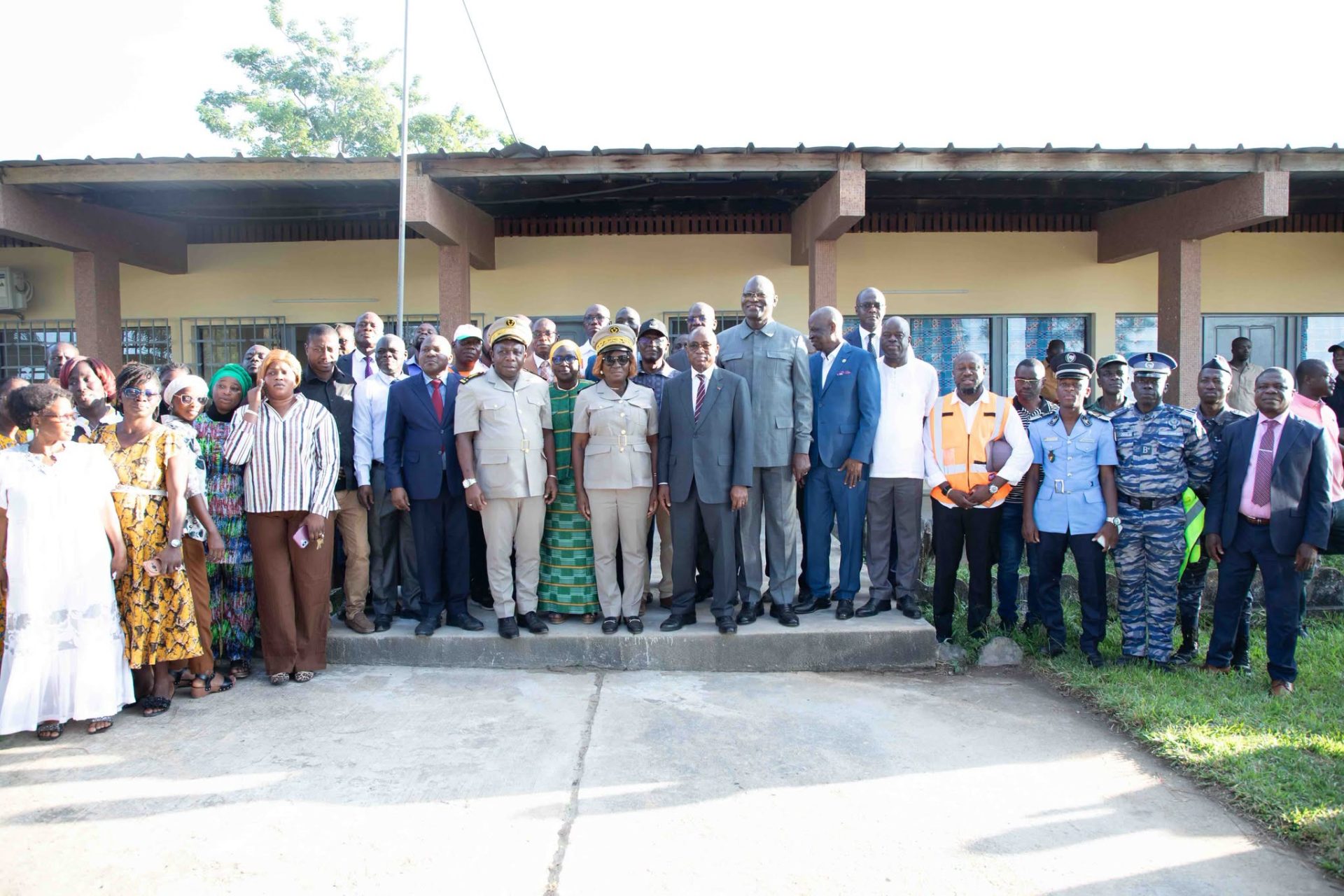 Sakassou : les travaux de réhabilitation du Lycée Moderne Paul Akoto Yao avancent