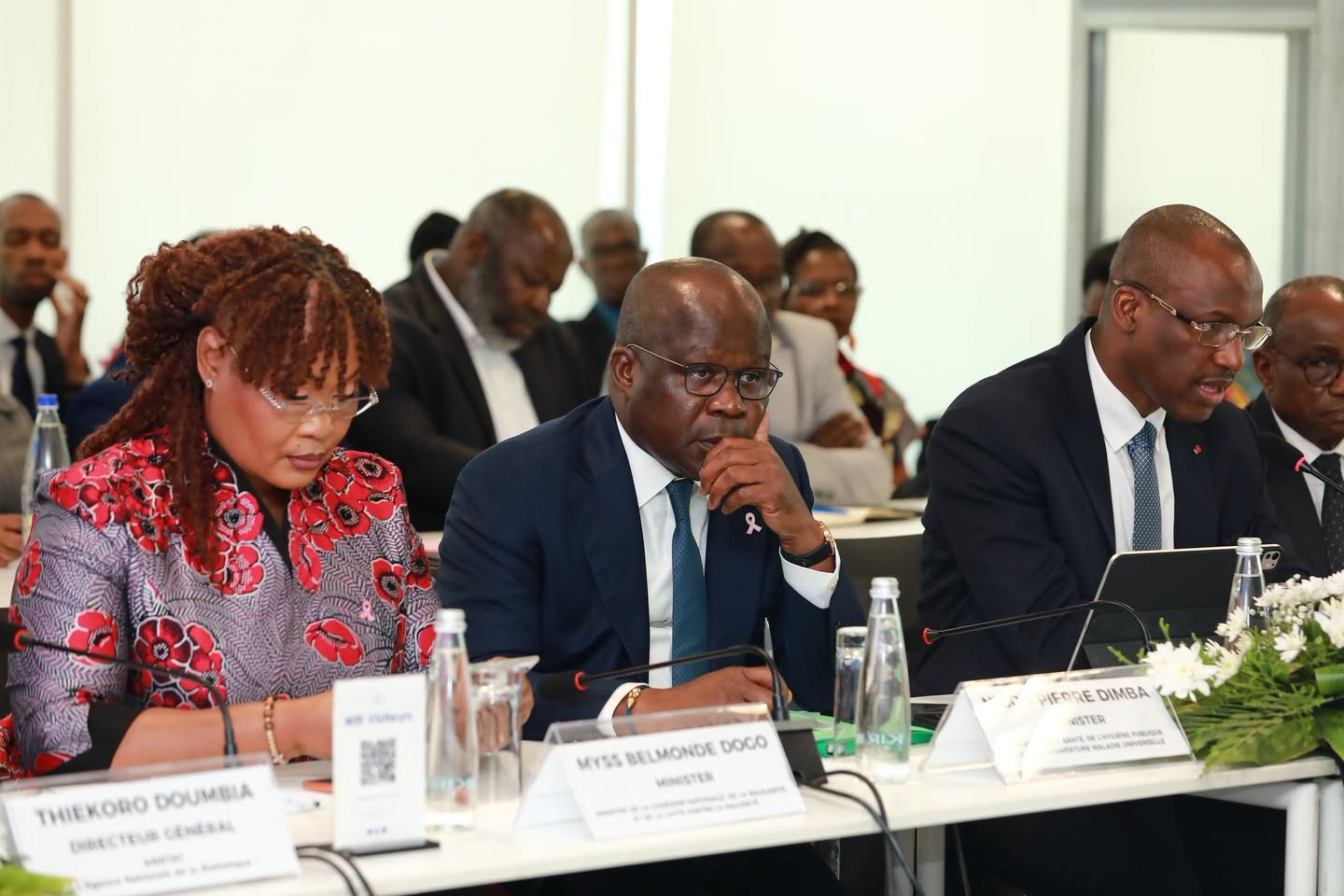 Capital humain : Pierre Dimba appelle à renforcer les investissements dans le secteur de la santé