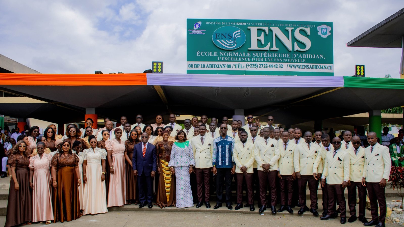 ENS d’Abidjan : 7 366 diplômés de la 60e promotion prêts à servir