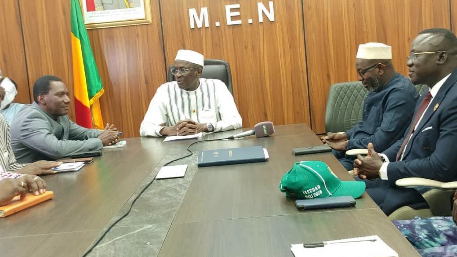 Mali / Éducation nationale : Le ministre reçoit une délégation du réseau des clubs pour l’UNESCO