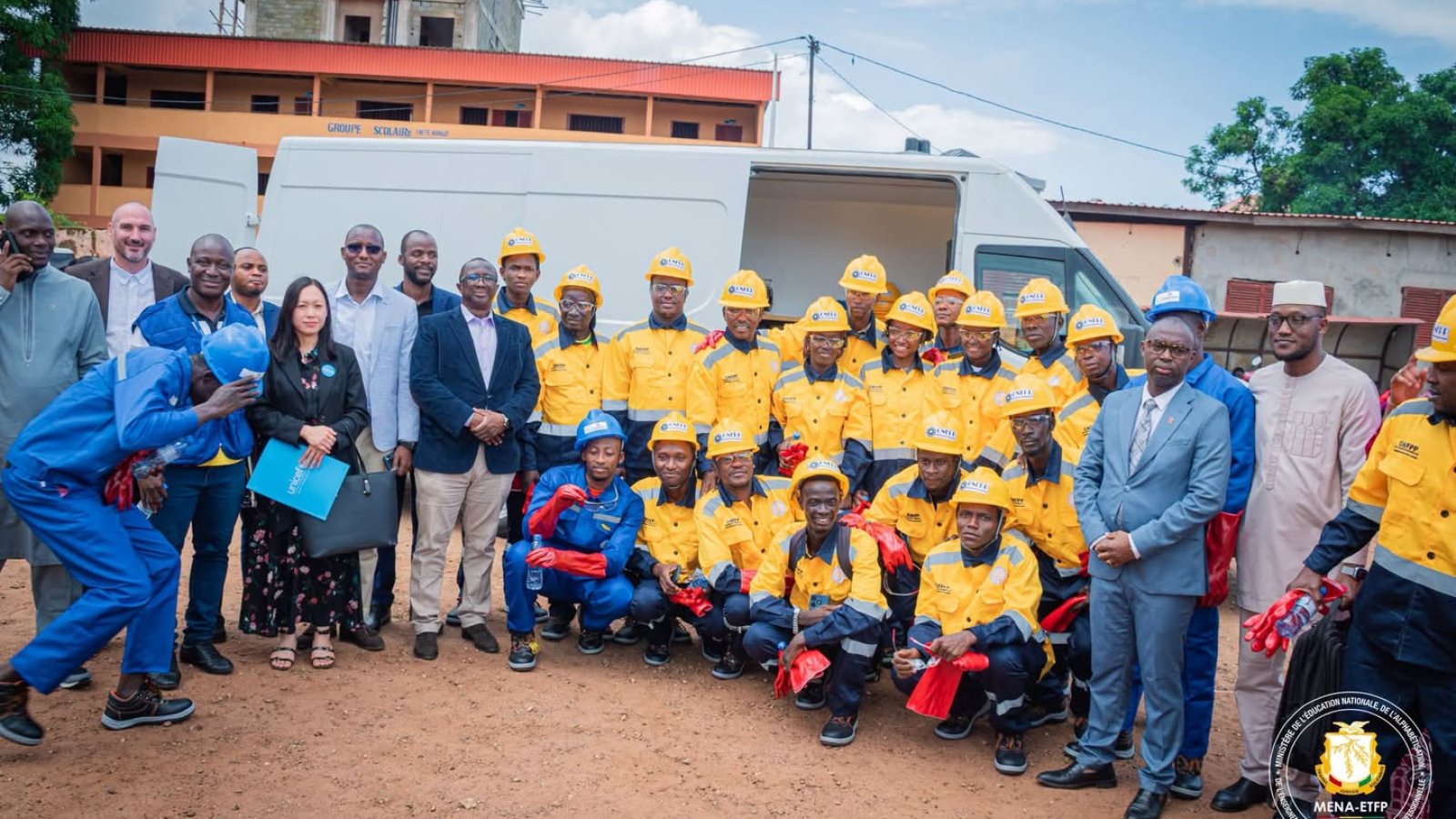Guinée / Formation professionnelle : L’Unité Mobile mise sur le « savoir-faire » pour renforcer les compétences