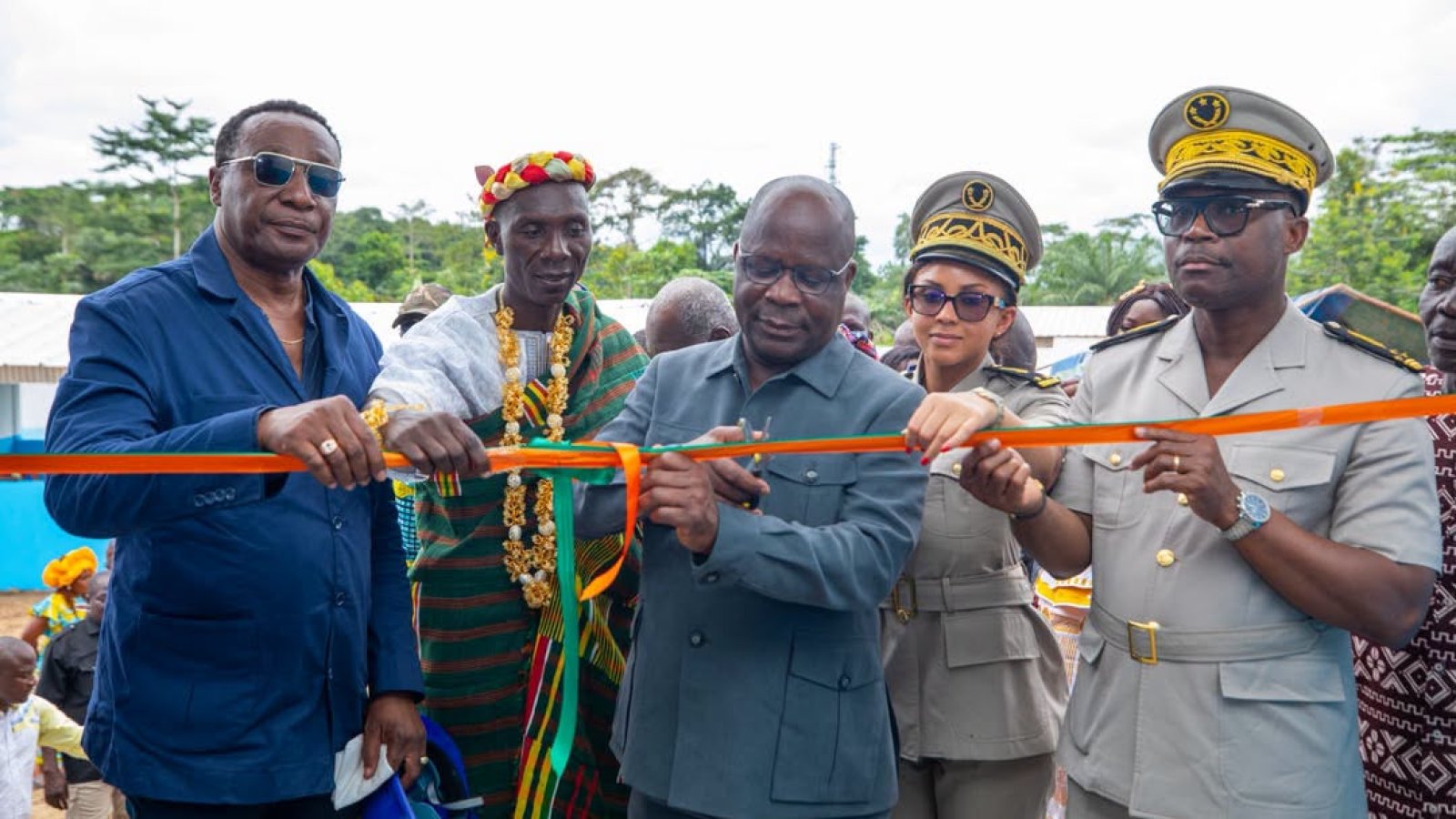 Agou (Adzopé) : Le nouveau Centre de santé rurale de N’guessanKoi officiellement inauguré
