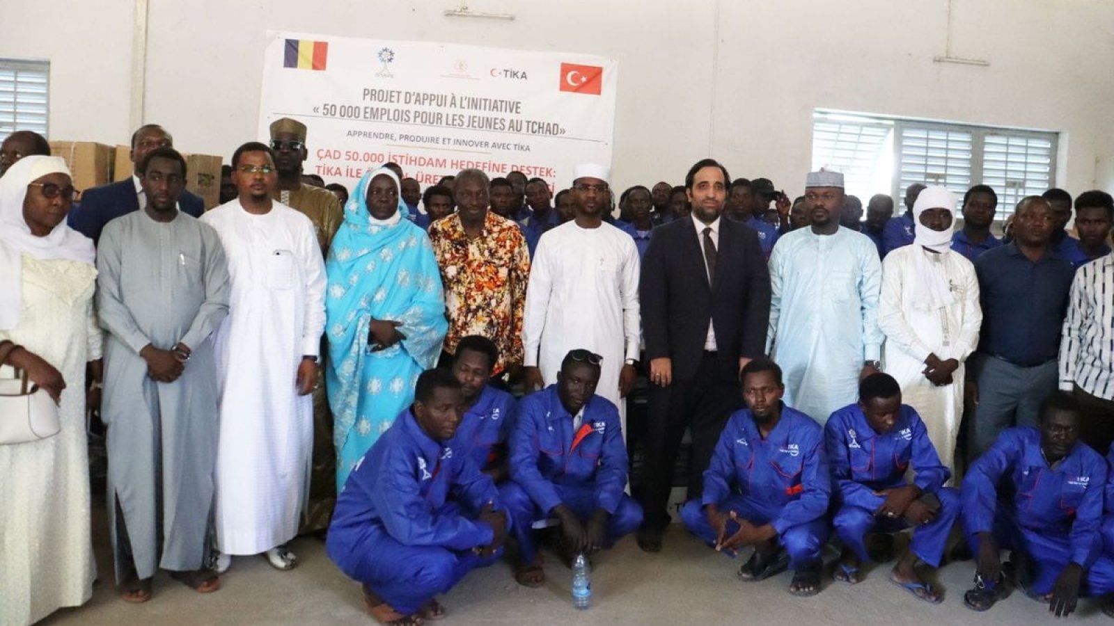 Tchad : L’ONAPE et la TiKA forment 75 jeunes aux métiers techniques